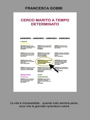 cover image of Cerco marito a tempo determinato